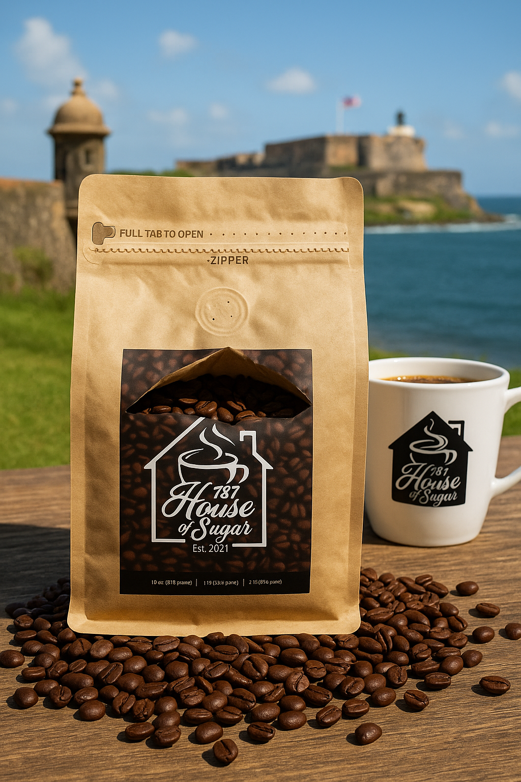 787 House of Sugar coffee