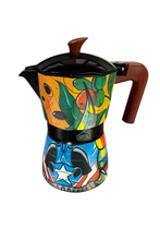 Coffee Maker Floral