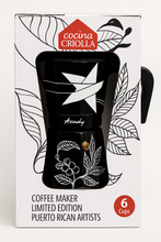 Coffee Maker Black and White